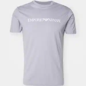 T-Shirt Lilla Logo Emporio Armani