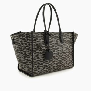 Shopper Media Stampa Monogram Emporio Armani - immagine 2